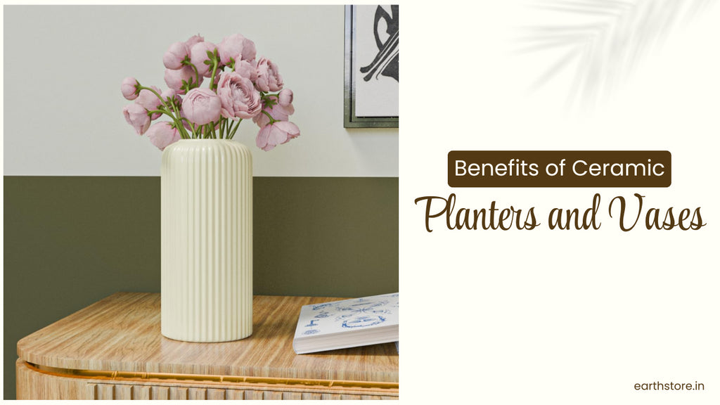 Benefits of Ceramic Planters and Vases for Your Home and Garden
