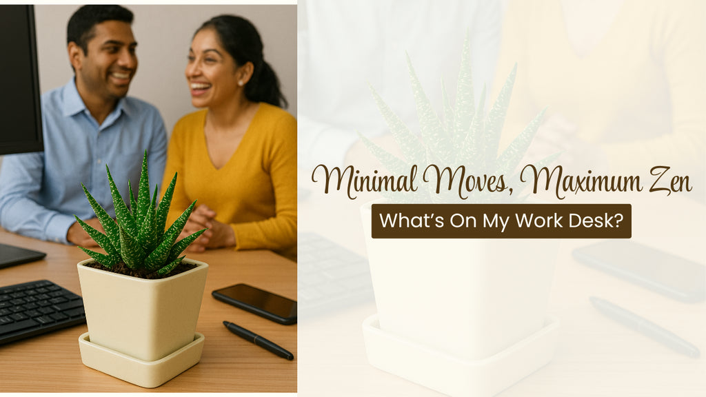 Minimal Moves, Maximum Zen: My Desk Setup Story