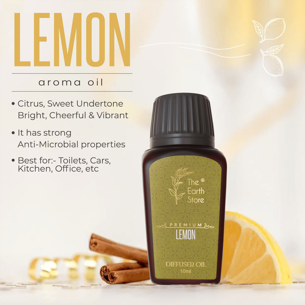 Discover the Versatile Benefits and Uses of Lemon Diffuser Oil - The Earth Store