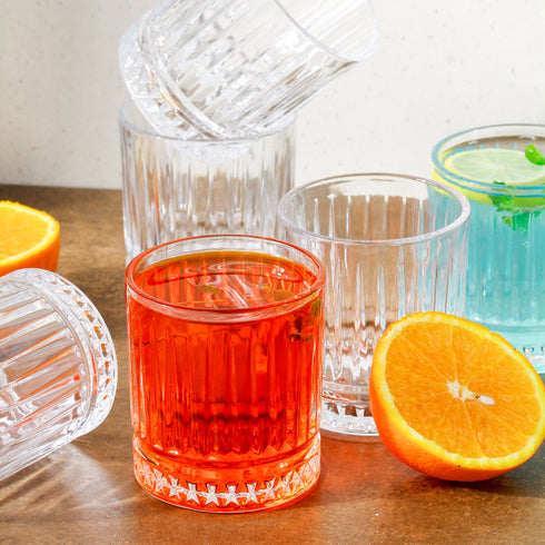 Lined Premium Whiskey Glass Set of 6