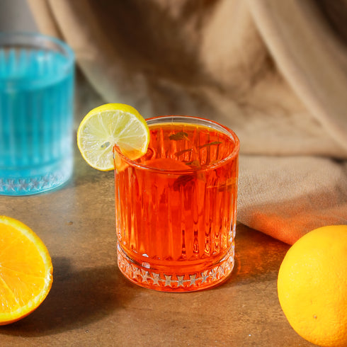 Lined Premium Whiskey Glass Set of 6