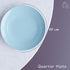 Sky Blue Marble Ceramic Dinner Set 12 Piece for Family of 4