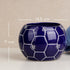 Blue Football Ceramic Clay Pots - The Earth Store - Planter