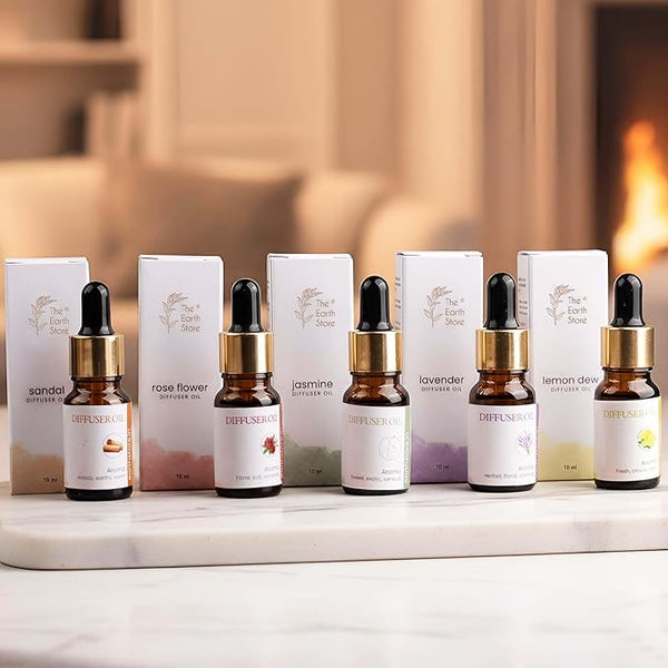 Premium Aroma Diffuser Oil Set - Pack of 5 (50ml)