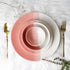 TT Pink Matte 21-Piece Ceramic Dinner Set For 6