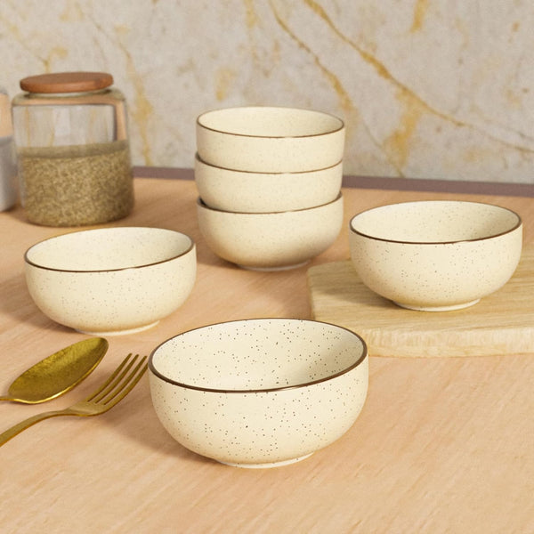 Creme Matte Ceramic Bowl 150ml