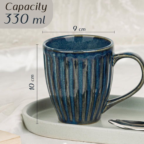 Glam Blue Studio Coffee Mug - The Earth Store - Mug Set
