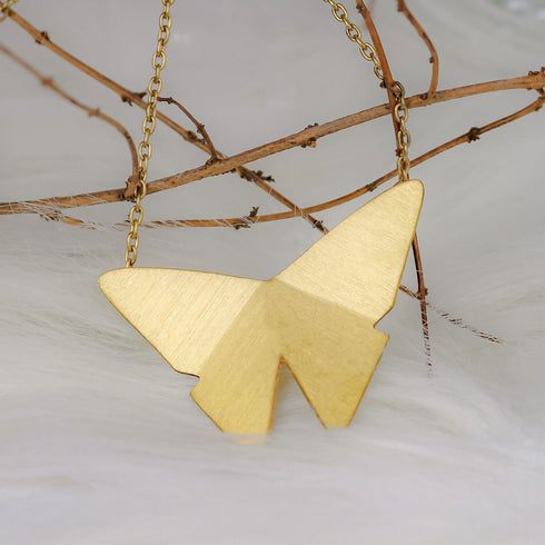 Angular Wing Necklace - The Earth Store - Fashion Accessories
