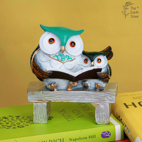 Bibliophile Owls - The Earth Store - home decor