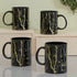 Black Copper Pipe Coffee Mug Set of 4 - The Earth Store - Mug Set