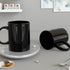 Black Pipe Ceramic Mug Set of 2 - The Earth Store - Mugs
