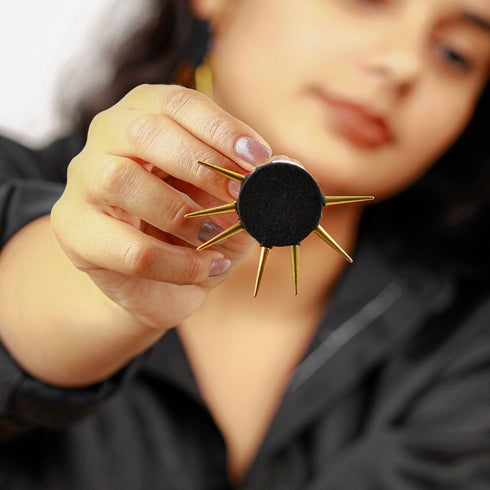 Black Sun Earrings - The Earth Store - Fashion Accessories