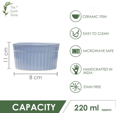 Blue Frontier Bowls (Set of 2) - The Earth Store - Bowl