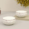 Brown Spiral Ceramic Bowl Set Of 2 - The Earth Store - Bowl