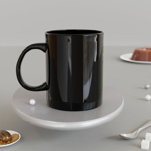 Ceramic Mugs - Black Pipe Coffee Mug (Set of 6) - The Earth Store - Mug Set