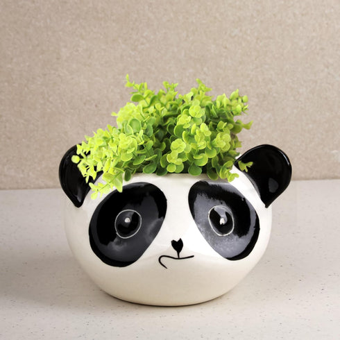 Panda Ceramic Clay Pots - The Earth Store - Planter