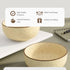 Creme Matte Ceramic Bowl Set Of 4 - The Earth Store - Bowl