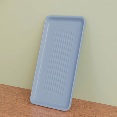 Double Blue Fringe: Mugs and Tray Combo - The Earth Store - Combo