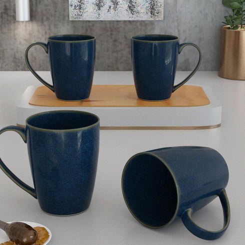 Galaxy Blue Coffee Mug Set (Set of 4) - The Earth Store - Mug Set