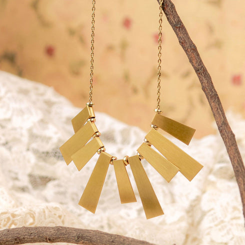 Gold Boho Necklace - The Earth Store - Fashion Accessories