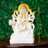 Gold White Shakti - The Earth Store - God Statue