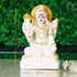 Gold White Shiva - The Earth Store - God Statue