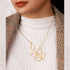 Gold leafage Pendent - The Earth Store - Fashion Accessories