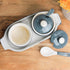 Grey Moroccan Ceramic Pickle Jar with Tray and Spoon - The Earth Store - Multipurpose Jars