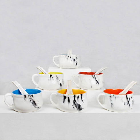 Italian Soup Bowls (Set of 6) - The Earth Store - Bowl