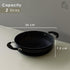 Teflon Non-Stick Kadhai/Kadai 3 Litre - The Earth Store - Cookware