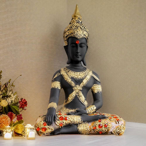 Kings of Serenity - Set of 2 Buddhists Kings - The Earth Store - home decor