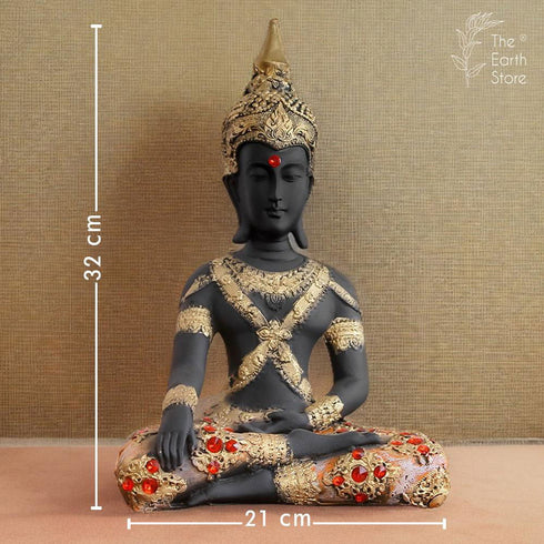 Kings of Serenity - Set of 2 Buddhists Kings - The Earth Store - home decor