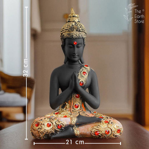 Kings of Serenity - Set of 2 Buddhists Kings - The Earth Store - home decor