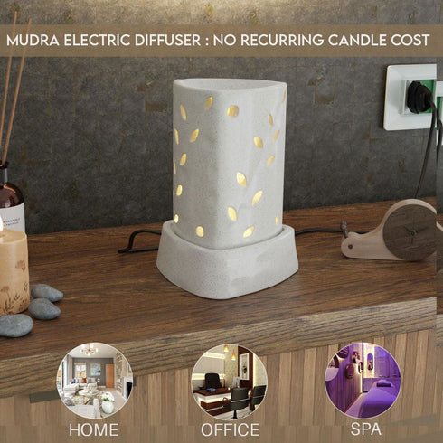 Large Whisper Ceramic Aroma Diffuser - The Earth Store - Aroma Diffuser