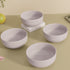 Lavender Ceramic Bowl Dishwasher Set Of 4 - The Earth Store - Bowl