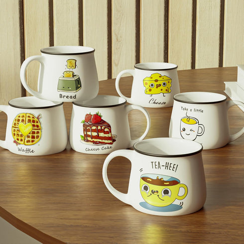 Morning Bliss Tea Cup 200 Ml Set of 6