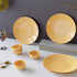 Mustard Marble Ceramic Dinner Set - 8 Pieces - The Earth Store - Dinnerware