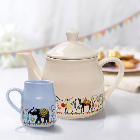 Pastel Flask Morning Tea Set - The Earth Store - Cup Sets