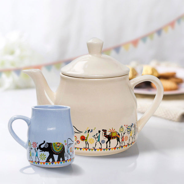 Pastel Flask Morning Tea Set - The Earth Store - Cup Sets