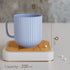 Pastel Fringe Blue Coffee Mug (Set of 4) - The Earth Store - Mug Set
