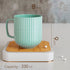 Pastel Fringe Green Ceramic (Set of 6) - The Earth Store - Mug Set