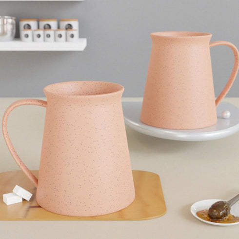 Pink Meadow Coffee Mug (Set of 4) - The Earth Store - Mug Set