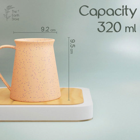 Pink Meadow Coffee Mug (Set of 4) - The Earth Store - Mug Set