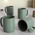 Grey Charm Marble Mugs Set of 4, 300ML - The Earth Store - Mug Set