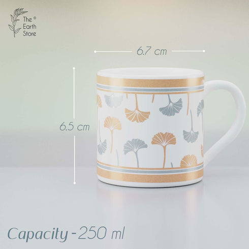 Lotus Leaves Tea Cup Set Of 6 - The Earth Store - Cup Sets