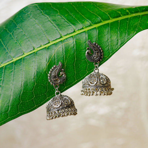 Silver Mor Mold Earring - The Earth Store - Fashion Accessories