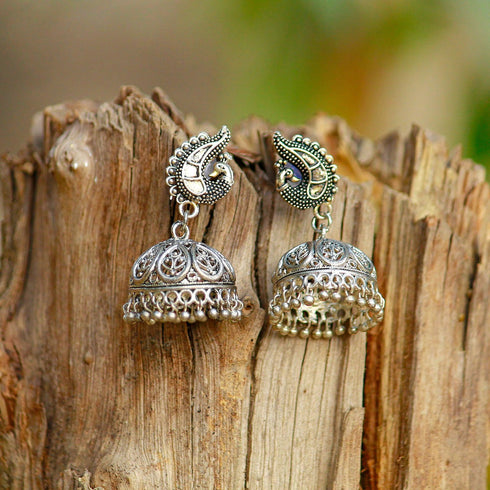Silver Mor Mold Earring - The Earth Store - Fashion Accessories