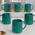 Speckle Ceramic Coffee Mug - Green (Set of 6) - The Earth Store - Mug Set