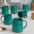 Speckle Ceramic Coffee Mug - Green (Set of 6) - The Earth Store - Mug Set