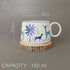 Stag Blue Tea Cups (Set of 6) - The Earth Store - Cup Sets